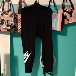 NWOT Nike Leg-a-See High-Waisted Futura Women’s Black Leggings